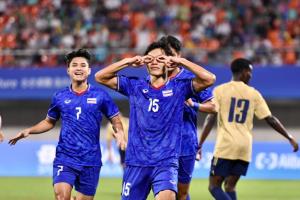 ไทย เจ๊า คูเวต 1-1 เข้ารอบน็อคเอาท์เอเชียนเกมส์เเต่เจองานยาก