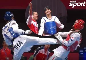 "หยู" บัลลังก์ ทับทิมแดง สร้างชื่อ!! ล้มตัวเต็งอิหร่าน คว้าทองเทควันโด