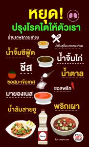 หยุด! ปรุงโรคไตให้ตัวเรา