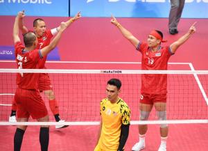 ตะกร้อหนุ่มไทยไร้เทียมทาน อัดคู่ปรับ "มาเลเซีย" 2-0 คู่ ผงาดเหรียญทอง 7 สมัยติด