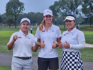 สวิงสาวไทยมีลุ้นเหรียญทองตามสโตรคเดียว "เปียโน" รั้งที่ 2 กอล์ฟ เอเชียนเกมส์ รอบสาม