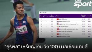 "เทพบิว" สปีดเต็มกำลังคว้าเหรียญเงินเอเชียนเกมส์พังสถิติประเทศไทย