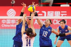 ตบลูกยางสาวไทย ประเดิมสวย อัดไต้หวัน 3-1 เปิดหัวเก็บชัยหางโจวเกมส์