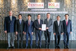 “เซ็นทารา” ผนึก “SCG” สู่ยั่งยืน ชูพลังงานสะอาดSmart Hotel