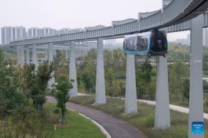 (ชมคลิป) รถไฟฟ้าโมโนเรลไร้คนขับสายแรกของจีนเปิดให้บริการแล้วที่เมืองอู่ฮั่น