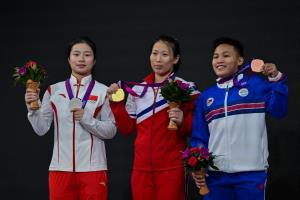 ยกเหล็กเกาเหลีเหนือสายซุ่ม ทุบสถิติรัวๆ ไล่ตบจีนดีกรีแชมป์โลก-โอลิมปิก หลังไม่ได้ลงแข่งรอบ 3 ปีหลังสุด