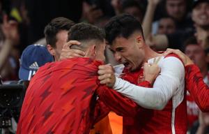 "มาร์ติเนลลี" ฮีโร่ซัดชัยท้ายเกม "อาร์เซน่อล" เฉือน "แมนฯ ซิตี" 1-0 ทำแต้มทาบจ่าฝูง