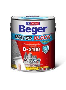 เบเยอร์ลดปัญหางานช่างช่วงหน้าฝน แนะนำ สีรองพื้นปูนอเนกประสงค์จากเบเยอร์ Beger Water Block Primer B-3100 ทาได้บนพื้นผิวเปียกน้ำ ทนชื้น 75%