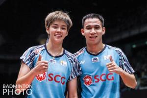 ‘บาส-ปอป้อ’ ลิ่วรอบสอง ศึกแบดฯเดนมาร์ก รอล้างตาคู่มาเลย์