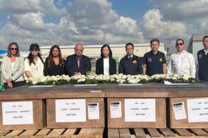กระทรวงการต่างประเทศจัดพิธีไว้อาลัยส่งศพของ 8 แรงงานไทยเสียชีวิตเหตุการณ์ในอิสราเอลกลับประเทศ