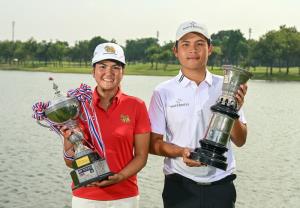 “ธนวินท์-ฐิติกาญจน์” แชมป์ สิงห์ ไทยแลนด์ อเมเจอร์