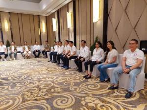 “ตั้น” โผล่ร่วมกิจกรรมสัมมนา ส.ส.พปชร.ที่ภูเก็ต หลังมีกระแสลาออกจาก ปชป.