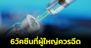 "หมอแล็บฯ" แนะ 6 วัคซีนที่ผู้ใหญ่ควรฉีด