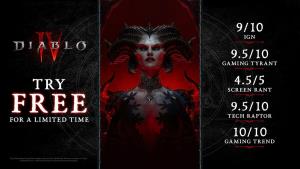 โปรโมชัน "Diablo IV" ทดลองเล่นฟรีช่วงสุดสัปดาห์