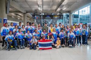 "ณัยณพ" ประธานพาราฯ ชื่นชมนักกีฬาเอเชียนพาราเกมส์ ขอบคุณทุกกำลังใจ โกย 27 เหรียญทอง