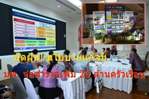 ปัดฝุ่น! นโยบายแก้จน ผลงาน "อดีตมท.ป๊อก" จ่อขับเคลื่อนรอบใหม่ ปี 67 ขีดเส้น 15 ม.ค. สำรวจเพิ่ม 20 ล้านครัวเรือน