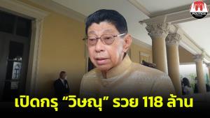 เปิดเซฟ 6 อดีต รมต.“วิษณุ” รวย 118 ล้านบาท “สุพัฒนพงษ์” 153 ล้าน “ศักดิ์สยาม” 111 ล้าน “ชัยวุฒิ” ไม่เบา 118 ล้าน