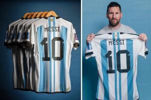 "เมสซี" เปิดประมูลเสื้อแมตช์วอนบอลโลก 2022 รวมนัดชิงฯ คาดราคาอาจทุบสถิติ "มาราโดนา"
