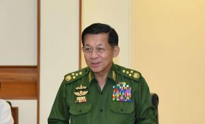 ‘มินอ่องหล่าย’ เตือนกลุ่มติดอาวุธให้คำนึงถึงชีวิตประชาชน ร้องแก้ปัญหาทางการเมืองของตัวเอง