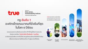 ทรู คอร์ปปรับยุทธศาสตร์เชิงระบบ การันตีดัชนีความยั่งยืน DJSI 2023