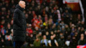เข้าใจ! "เทน ฮาก" ไม่โกรธโดนเเฟนบอลโห่หลังจบเกมเเพ้บอร์นมัธ 0-3