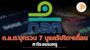 ก.ล.ต.บุกรวบ 7 บูธคริปโตฯเถื่อน คาโรงแรมหรู