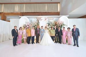 อดีตอธิบดีกรมพัฒนาชุมชน-ผู้ว่าฯ เลย ร่วมเป็นประธานงานสมรสระหว่าง นางสาวขัตติยา พุกทอง-นายมกวรรธน์ บุญเติม
