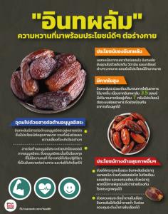 "อินทผลัม" ความหวานที่มาพร้อมประโยชน์ดีๆ ต่อร่างกาย