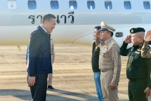 นายกฯนำคณะถึงเชียงใหม่ เตรียมตรวจราชการระบบคมนาคมขนส่ง-ฝุ่น PM2.5-ท่องเที่ยว