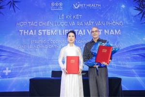 ไทย สเตมไลฟ์ ขยายสู่ตลาดเวียดนาม ลงนามสัญญาร่วมกับ VIET HEALTH สร้างความเชื่อมั่น