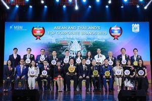 23 บริษัทคว้าสุดยอดแบรนด์องค์กร 2566 VGI-KCE ขึ้นแท่นหอเกียรติยศ