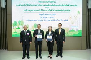กฟผ.จับมือ อ.อ.ป.ศึกษาพื้นที่ปลูกพืชพลังงานผลิตเชื้อเพลิงชีวมวลป้อนโรงไฟฟ้า
