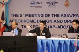 ทอท.จัดประชุม Asia/Pacific Aerodrome Design and Operations Task Force (AP-ADO/TF) ครั้งที่ 5