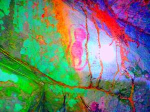 จนท.ดับไฟป่า ค้นพบ “ภาพเขียนสีโบราณ” โดยบังเอิญที่ อช.น้ำพอง ขอนแก่น