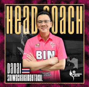 "โค้ชด่วน" เปิดตัวคุมทีมลูกยางในลีกอินโดนีเซียอย่างเป็นทางการ