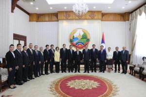 "บิ๊กป้อม" ยกทีมพปชร.ถกนายกฯลาว กระชับสัมพันธ์แก้P.M 2.5 หนุนพัฒนาศก.เพื่อปชช.สองฝั่งโขง