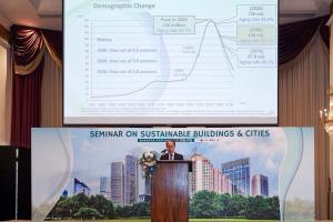 กรุงเทพมหานครจัดงานสัมมนา “Sustainable Buildings &amp; Cities” พร้อมเสวนาภายใต้หัวข้อ “บ้าน เมือง และอสังหาริมทรัพย์ คาร์บอนสุทธิเป็นศูนย์”