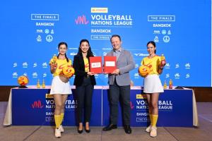 "สปอนเซอร์" สนับสนุนจัดเเข่งวอลเลย์บอลเนชั่นส์ลีก 2024  รอบชิงชนะเลิศครั้งแรก