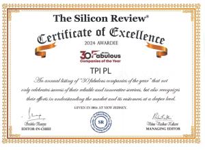 TPIPL รับใบประกาศรับรองความเป็นเลิศ ติดอันดับ “30 บริษัทยอดเยี่ยมแห่งปี” จาก The Silicon Review
