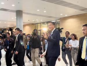 "เศรษฐา" ยิ้มร่าบอกเรียบร้อยราบรื่นหลังสภาผ่านงบ นำข้อเสนอแนะไปปรับเพื่อความมั่นคง มั่งคั่ง ยั่งยืน