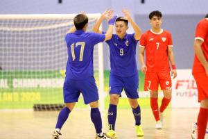 สะใจแฟนฟุตซอล! โต๊ะเล็กไทยเฉือนอัฟกาฯ สุดมันส์ 3-2 เข้าชิงรายการ NSDF FUTSAL 2024