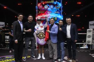 กำปั้นฟิลิปปินส์ ป้องแชมป์ 2 เส้น 2 สถาบัน ABF และ WBA Asia ศึกมวย NARIS