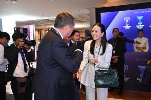 "มาดามแป้ง" ลุยต่อเนื่อง ร่วมประชุม AFC Ordinary Congress