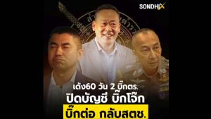 เด้ง 60 วัน 2 บิ๊ก ตร. ปิดบัญชี บิ๊กโจ๊ก บิ๊กต่อ กลับ สตช.