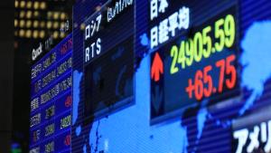 ตลาดหุ้นเอเชียปรับลบ นักลงทุนรอข้อมูลเศรษฐกิจจีน