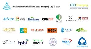 ทำเนียบบริษัทกลุ่ม ESG Emerging ปี 2567/ ดร.พิพัฒน์ ยอดพฤติการ