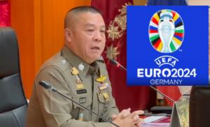 ตร.เผย 2 วัน จับกุมพนันฟุตบอลยูโร 126 ราย ยึดเงินสดกว่า 1 หมื่น