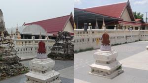 หายไปไหน? ชาวเน็ตตั้งคำถาม “เจดีย์สามองค์“ วัดศาลากุล ถาม “กรมศิลป์” ขอคำตอบ