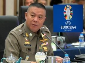 ตร.ลุยปราบพนันฟุตบอลยูโร 7 วัน รวบแล้ว 1,700 ราย ดำเนินคดี 62 เว็บพนัน