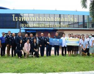 AOT มอบเงินรายได้จากการจัดโครงการเดิน-วิ่งการกุศล รันเวย์เส้นที่ 3"สุวรรณภูมิ"แก่โรงพยาบาลคลองหอยโข่ง